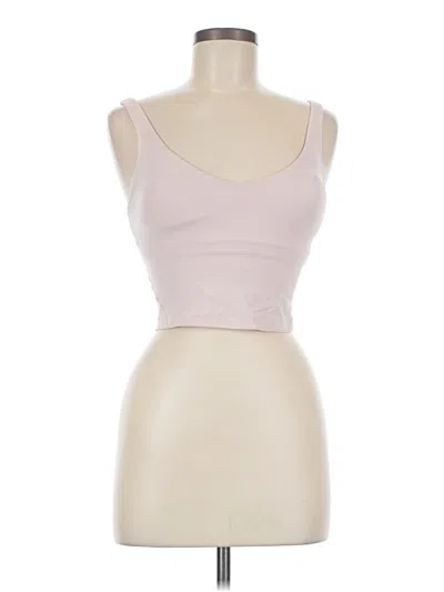 Pre-owned Lululemon Athletica Sports Bra In Pink
