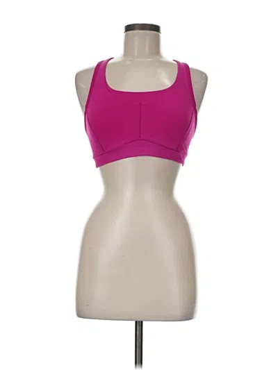 Pre-owned Lululemon Athletica Sports Bra In Pink