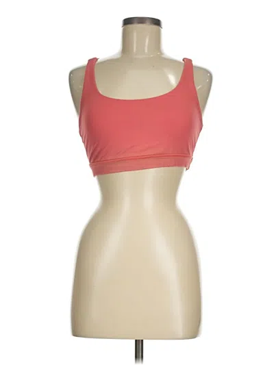 Pre-owned Lululemon Athletica Sports Bra In Pink