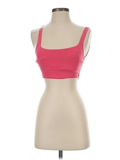 Pre-owned Lululemon Athletica Sports Bra In Pink