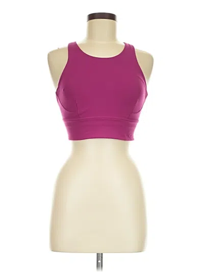 Pre-owned Lululemon Athletica Sports Bra In Pink