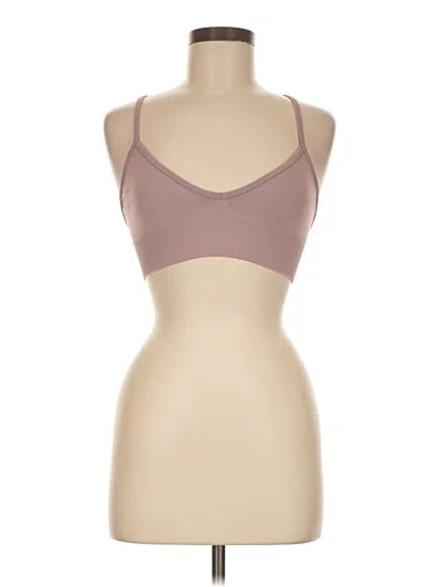 Pre-owned Lululemon Athletica Sports Bra In Pink