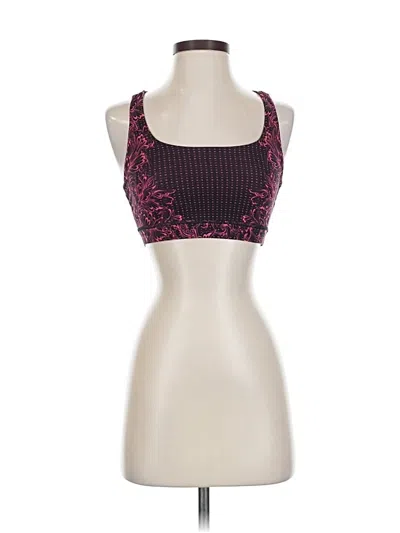 Pre-owned Lululemon Athletica Sports Bra In Pink