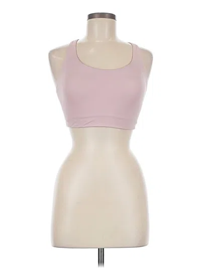 Pre-owned Lululemon Athletica Sports Bra In Pink