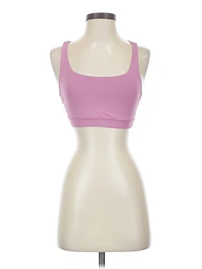 Pre-owned Lululemon Athletica Sports Bra In Pink