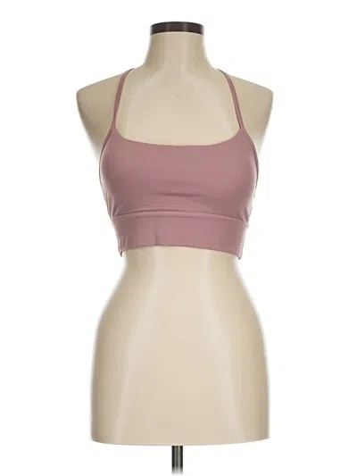 Pre-owned Lululemon Athletica Sports Bra In Pink