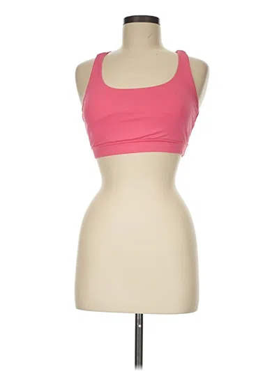 Pre-owned Lululemon Athletica Sports Bra In Pink