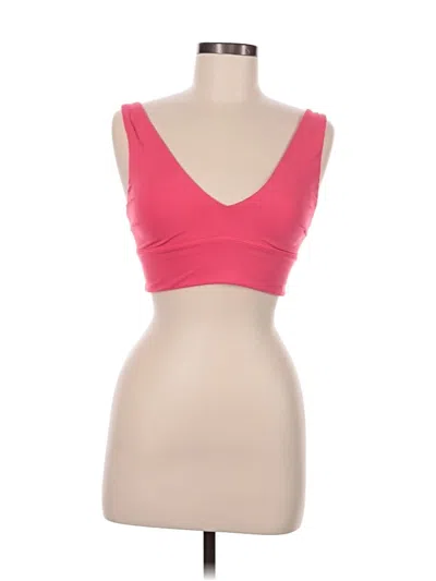 Pre-owned Lululemon Athletica Sports Bra In Pink