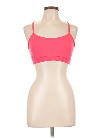 Pre-owned Lululemon Athletica Sports Bra In Pink