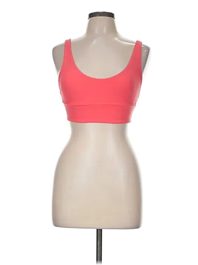 Pre-owned Lululemon Athletica Sports Bra In Pink