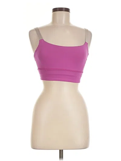 Pre-owned Lululemon Athletica Sports Bra In Pink