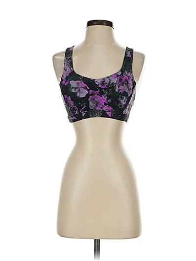 Pre-owned Lululemon Athletica Sports Bra In Purple