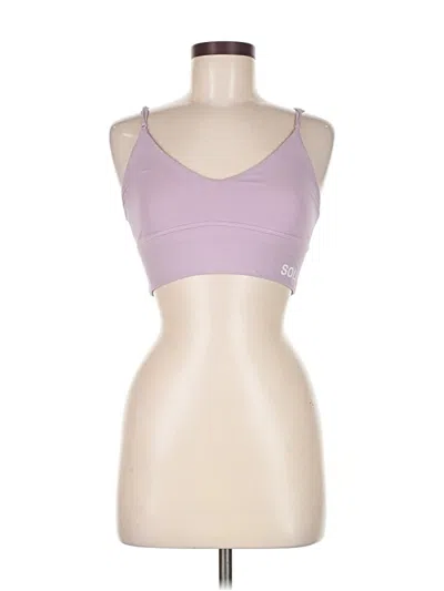 Pre-owned Lululemon Athletica Sports Bra In Purple