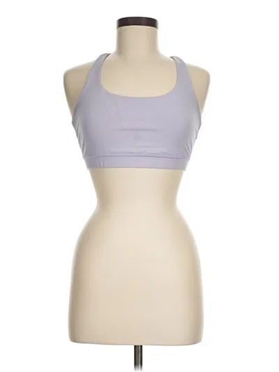 Pre-owned Lululemon Athletica Sports Bra In Purple