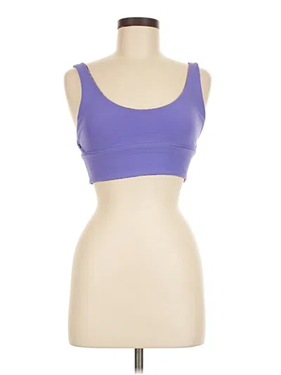 Pre-owned Lululemon Athletica Sports Bra In Purple