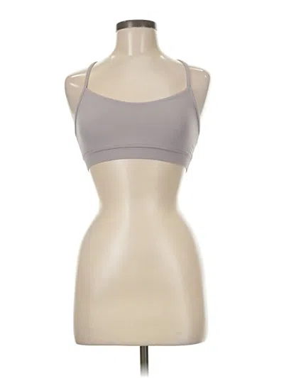 Pre-owned Lululemon Athletica Sports Bra In Purple