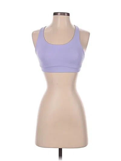 Pre-owned Lululemon Athletica Sports Bra In Purple