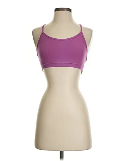 Pre-owned Lululemon Athletica Sports Bra In Purple