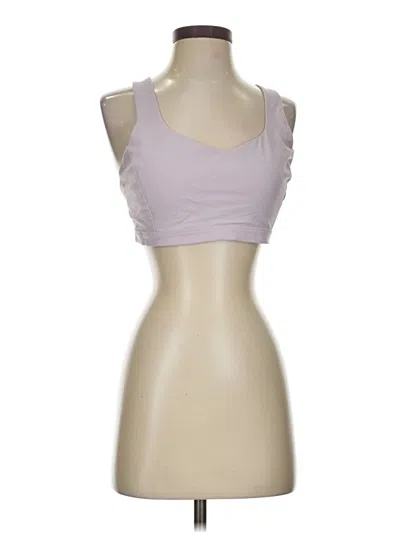 Pre-owned Lululemon Athletica Sports Bra In Purple