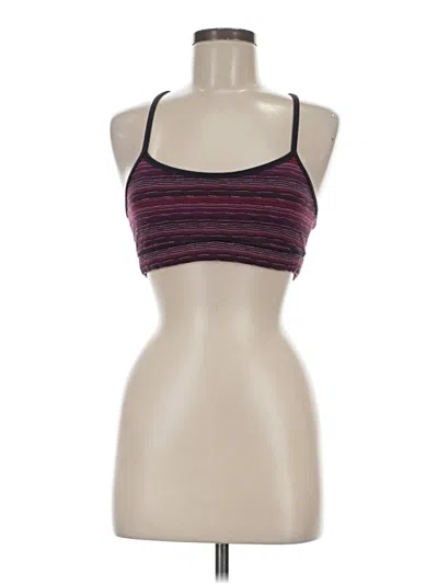 Pre-owned Lululemon Athletica Sports Bra In Purple