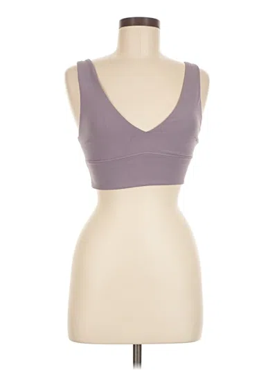 Pre-owned Lululemon Athletica Sports Bra In Purple