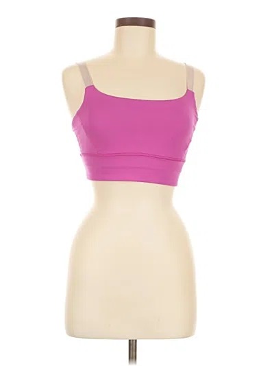 Pre-owned Lululemon Athletica Sports Bra In Purple