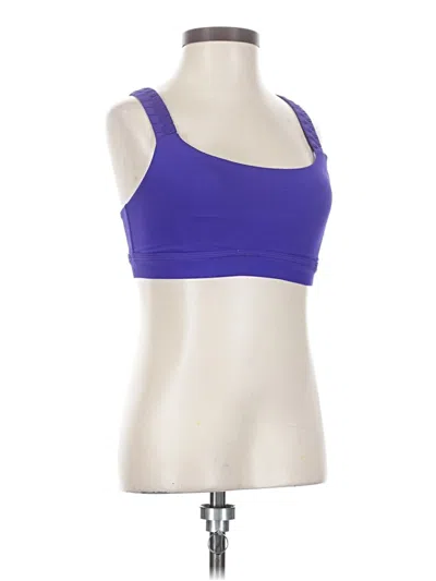 Pre-owned Lululemon Athletica Sports Bra In Purple