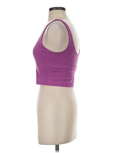 Pre-owned Lululemon Athletica Sports Bra In Purple