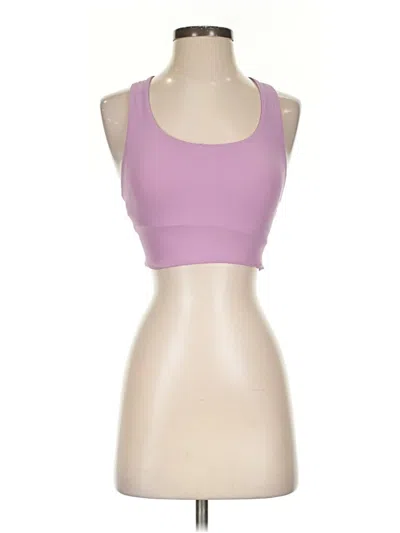 Pre-owned Lululemon Athletica Sports Bra In Purple