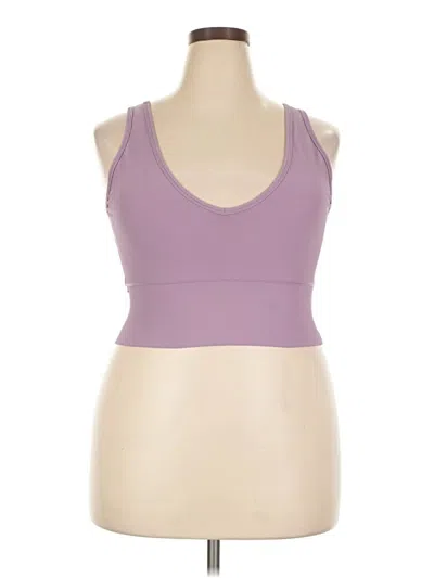 Pre-owned Lululemon Athletica Sports Bra In Purple
