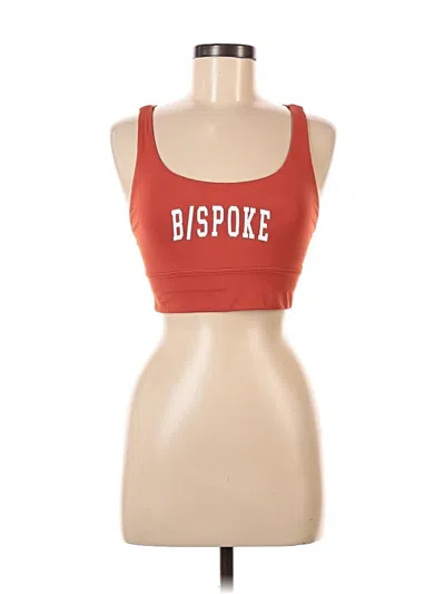 Pre-owned Lululemon Athletica Sports Bra In Red