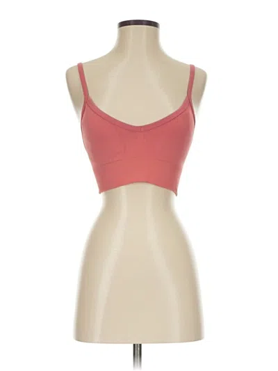 Pre-owned Lululemon Athletica Sports Bra In Red