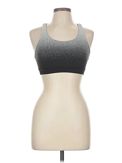 Pre-owned Lululemon Athletica Sports Bra In Silver