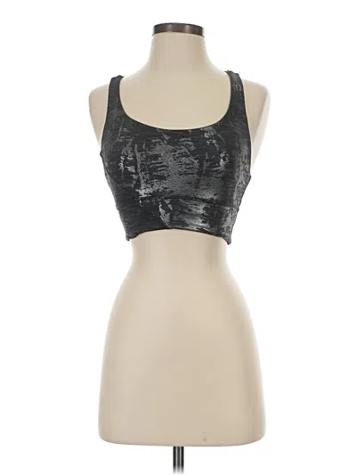Pre-owned Lululemon Athletica Sports Bra In Silver