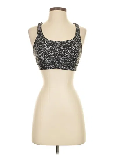 Pre-owned Lululemon Athletica Sports Bra In Silver
