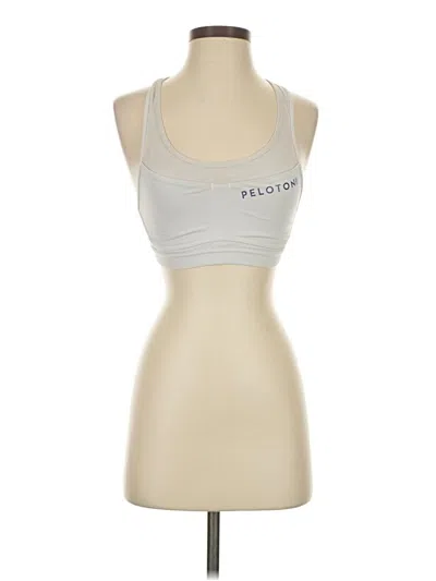 Pre-owned Lululemon Athletica Sports Bra In Silver