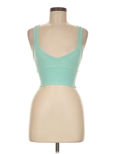 Pre-owned Lululemon Athletica Sports Bra In Teal