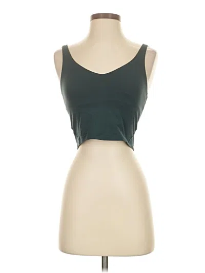 Pre-owned Lululemon Athletica Sports Bra In Teal