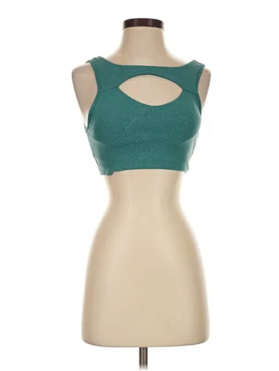 Pre-owned Lululemon Athletica Sports Bra In Teal