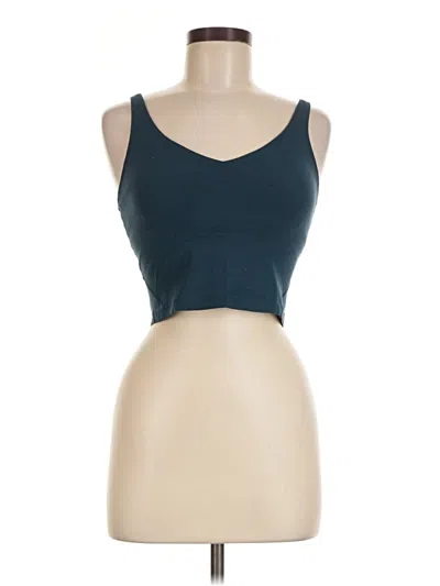 Pre-owned Lululemon Athletica Sports Bra In Teal