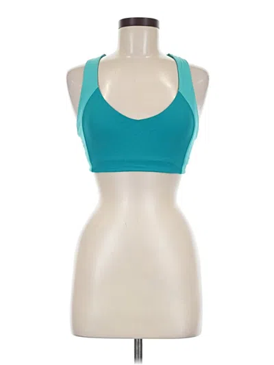 Pre-owned Lululemon Athletica Sports Bra In Teal