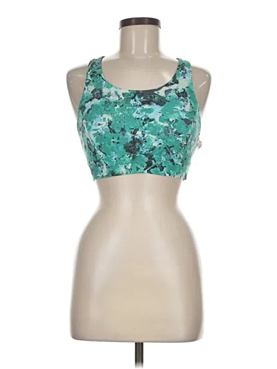 Pre-owned Lululemon Athletica Sports Bra In Teal