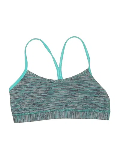 Pre-owned Lululemon Athletica Sports Bra In Teal