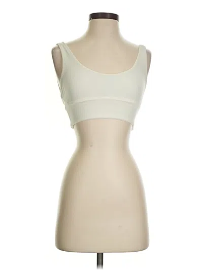 Pre-owned Lululemon Athletica Sports Bra In Yellow