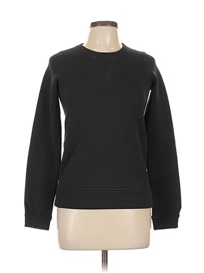 Pre-owned Lululemon Athletica Sweatshirt In Black