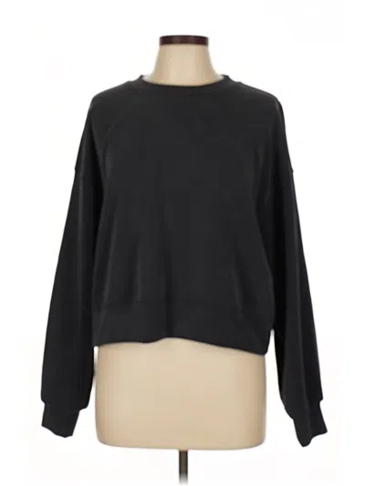 Pre-owned Lululemon Athletica Sweatshirt In Black