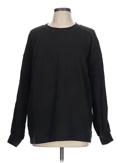 Pre-owned Lululemon Athletica Sweatshirt In Black