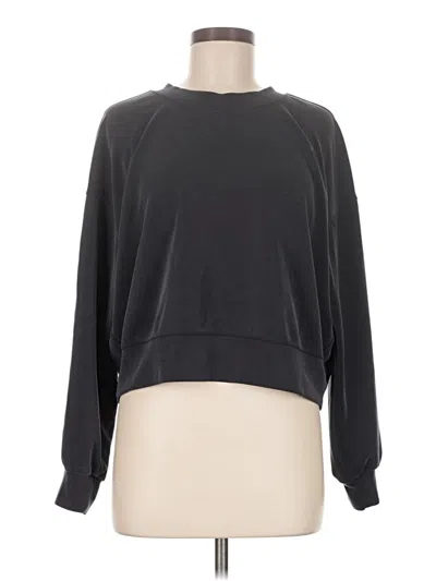 Pre-owned Lululemon Athletica Sweatshirt In Black
