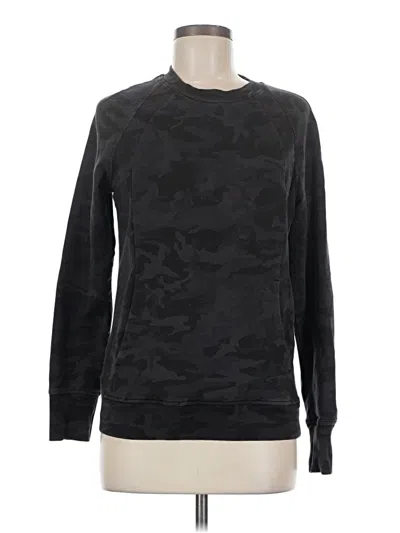 Pre-owned Lululemon Athletica Sweatshirt In Black