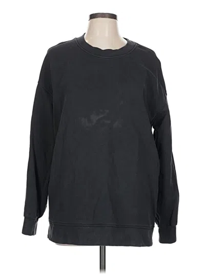 Pre-owned Lululemon Athletica Sweatshirt In Black